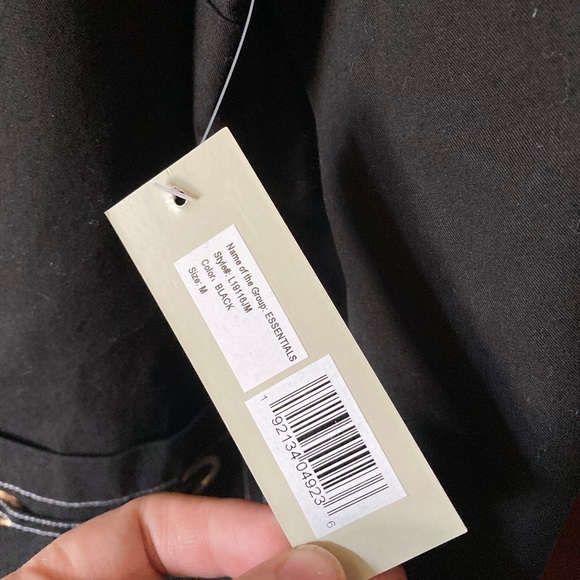 A la Carte black jacket white stitching size M - Picture 2 of 3